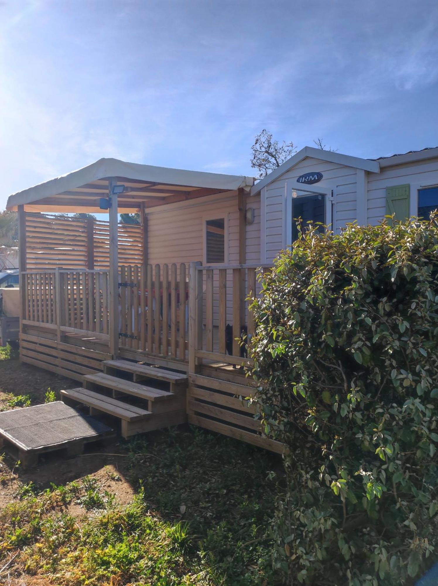 Mobil Home Lucky Climatise Camping Novela Port La Nouvelle Екстериор снимка